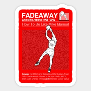 FadeAway Manual Sticker